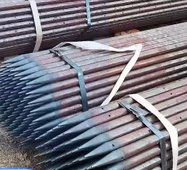 泰州超前小导管预埋钢管出尖打孔焊倒刺无缝焊管厂